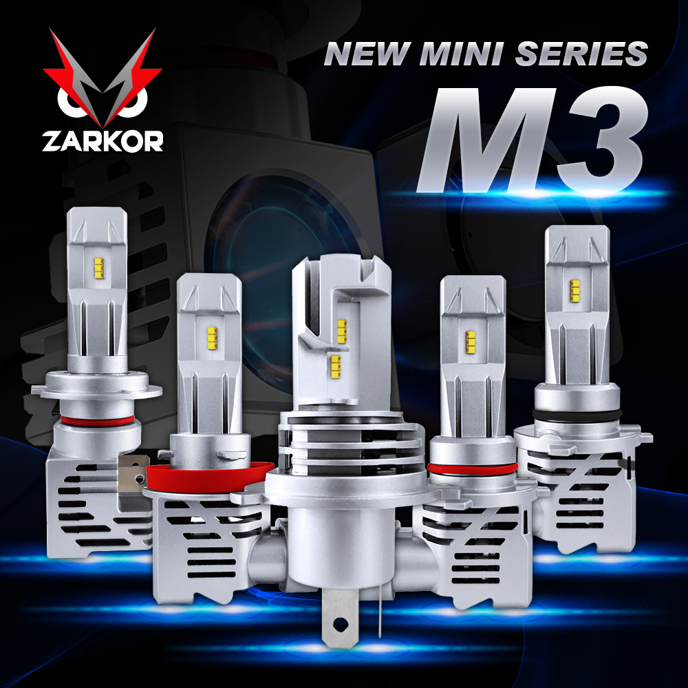 Zarkor-h7 led h4 ڵ  12000lm 120W ZES Ĩ M3 H1..